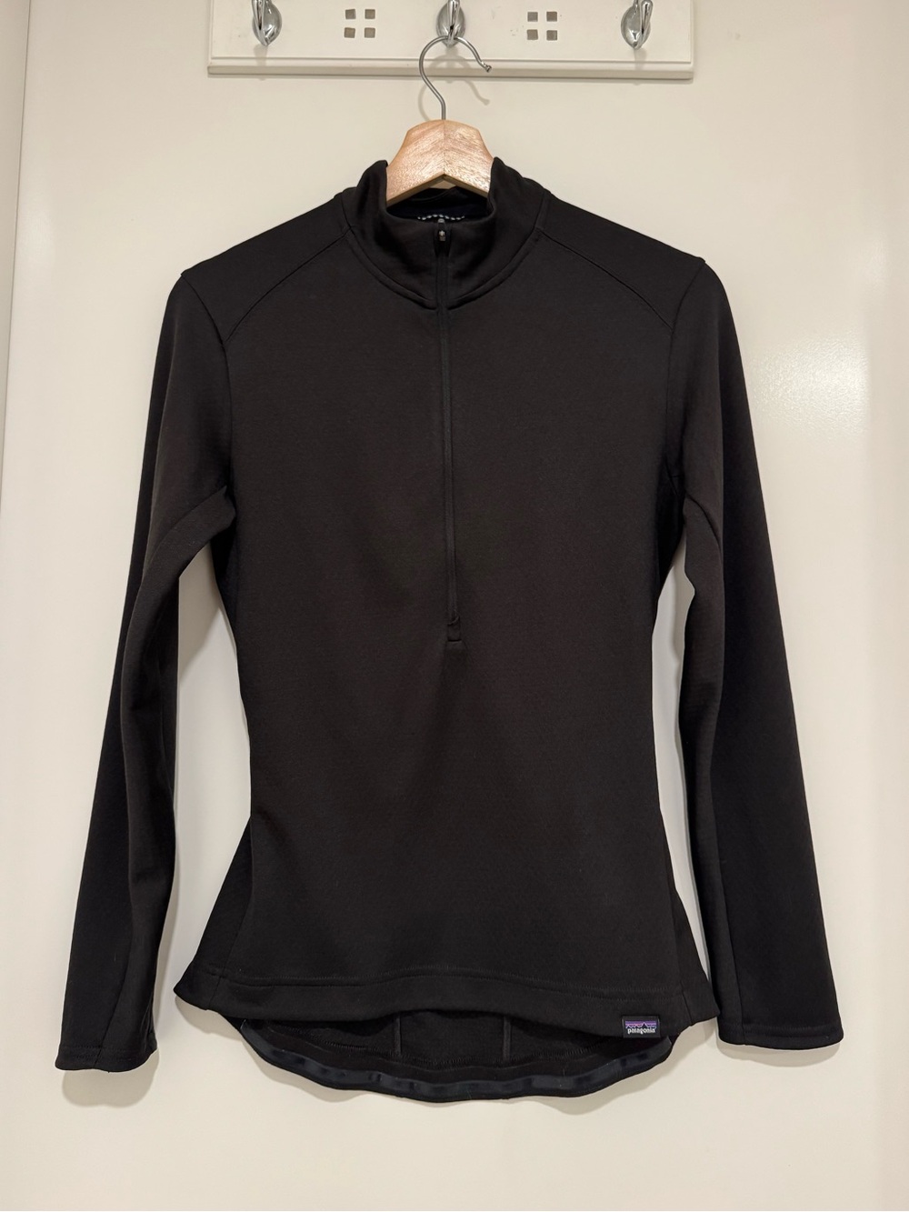 WPatagonia Capilene Midweight Long Sleeve Cycling Jersey Black Women’s S
